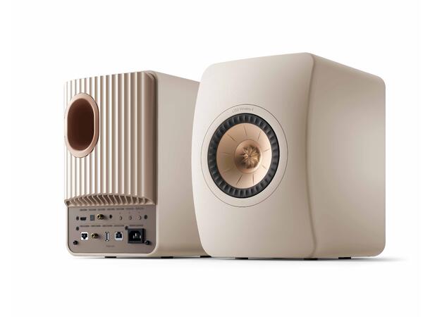 KEF LS50 Wireless II Sand Shell Klasseledende aktiv høyttaler 