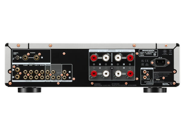 Marantz Model 50 - sølvgull Integrert forsterker 