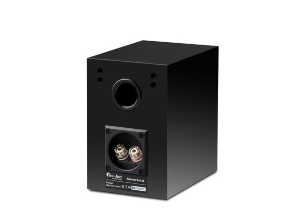 Pro-Ject Speaker Box 3 E - piano sort Ultrakompakt høyttaler- par 
