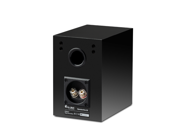 Pro-Ject Speaker Box 3 E - piano sort Ultrakompakt høyttaler- par 