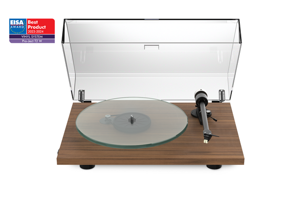 Pro-Ject T2 W - valnøtt Platespiller med Wi-Fi 
