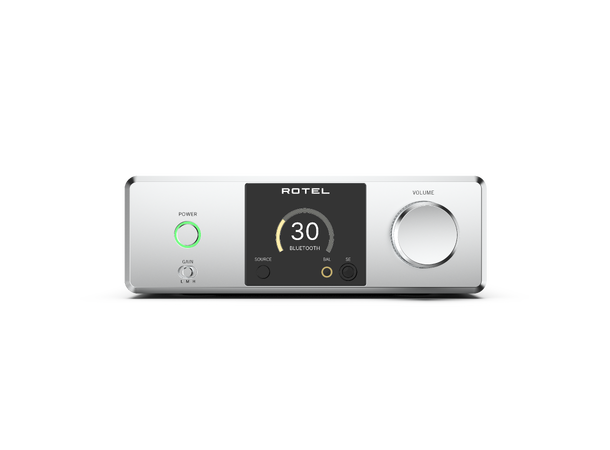 Rotel DX-3 - sølv Hodetelefonforsterker 