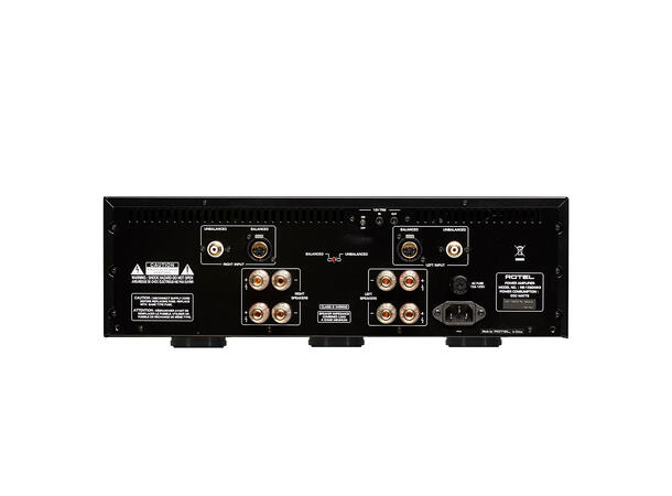 Rotel RB-1582MKII Sort Stereo effektforsterker 