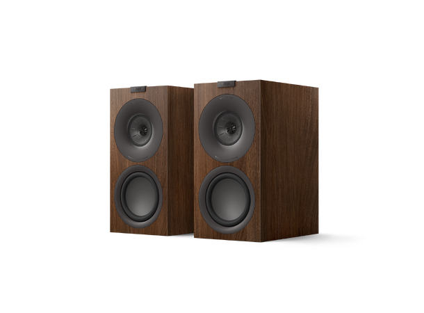 Amp Ultra + Q Concerto Meta -valnøtt Stereopakke med høyttalere og forsterker 