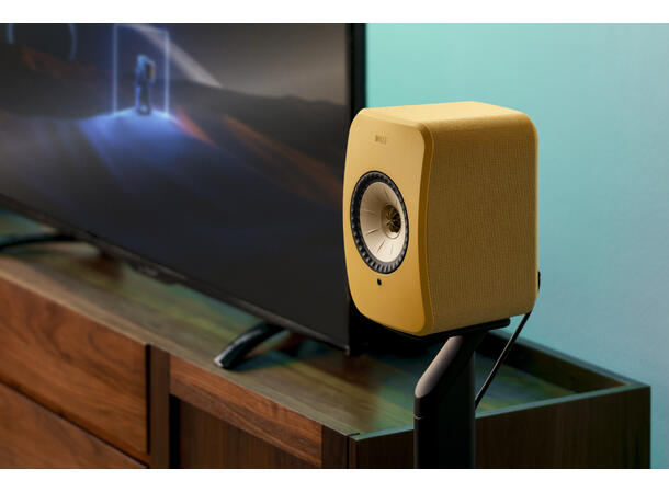 KEF LSX II - amber haze Klasseledende aktiv høyttaler 