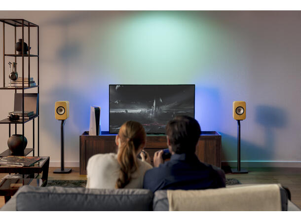 KEF LSX II - amber haze Klasseledende aktiv høyttaler 