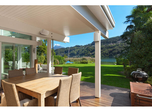 Polk Atrium 6 Sort Utendørshøyttaler 