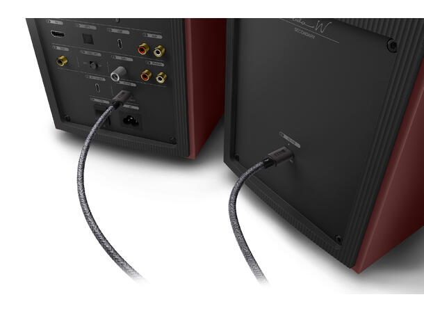 KEF Coda Wireless - burgundy Trådløs høyttaler 