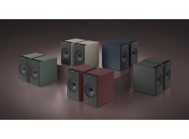 KEF Coda Wireless - burgundy Trådløs høyttaler 