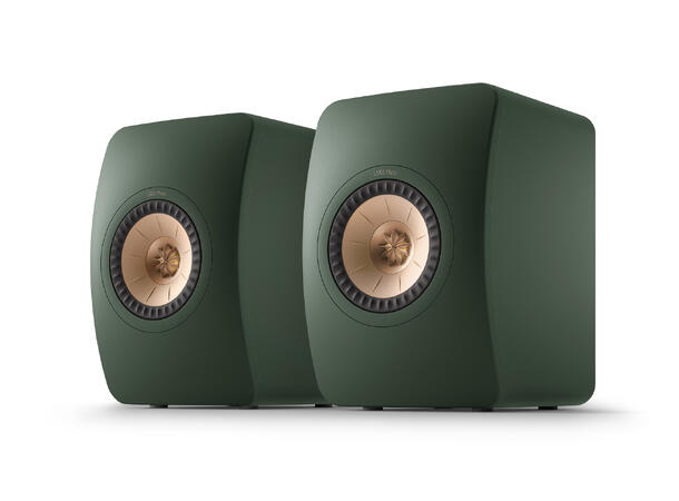 KEF LS50 Meta - Moss Green - B-Vare Stativhøyttaler 