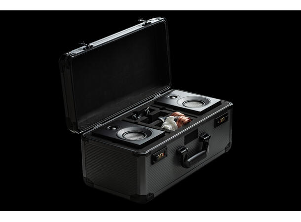 Pro-Ject Travel Set - sort Kompakt stereoanlegg m/koffert 