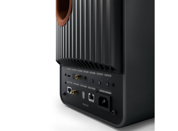 KEF LS50 Wireless II Carbon Black Klasseledende aktiv høyttaler 