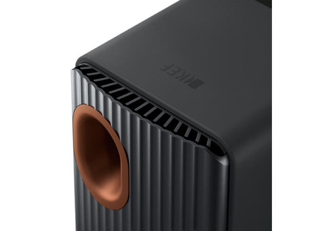 KEF LS50 Wireless II Carbon Black Klasseledende aktiv høyttaler 