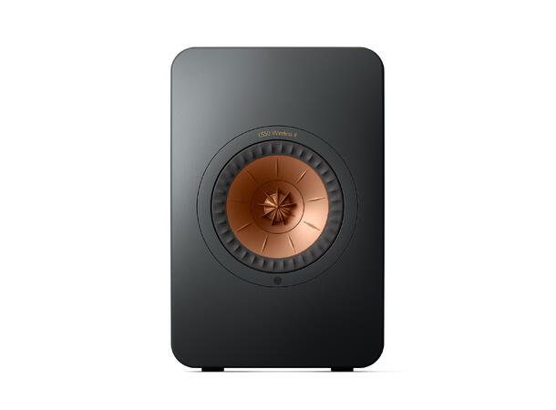 KEF LS50 Wireless II Carbon Black Klasseledende aktiv høyttaler 