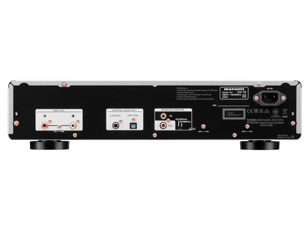 Marantz CD70 - sølvgull CD-spiller 