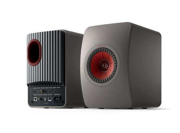 KEF LS50 Wireless II Titanium Gray Klasseledende aktiv høyttaler 