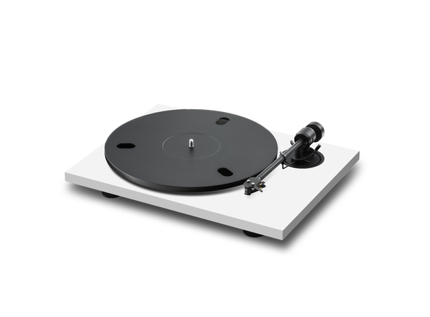 Pro-Ject E1.2 Phono - hvit Platespiller med innebygd  RIAA-trinn 