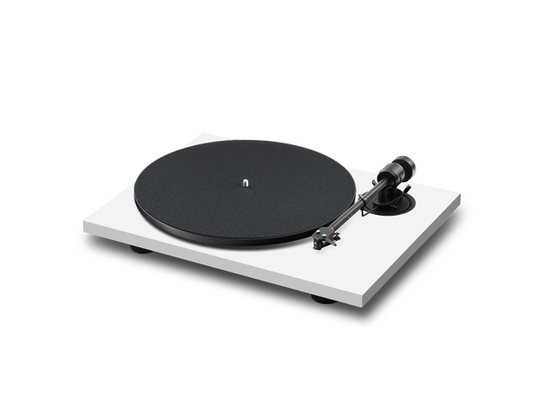 Pro-Ject E1.2 Phono - hvit Platespiller med innebygd  RIAA-trinn 