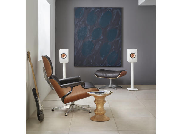 KEF LS50 Wireless II Mineral White Klasseledende aktiv høyttaler 