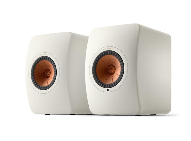 KEF LS50 Wireless II Mineral White Klasseledende aktiv høyttaler 