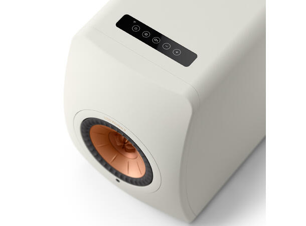 KEF LS50 Wireless II Mineral White Klasseledende aktiv høyttaler 