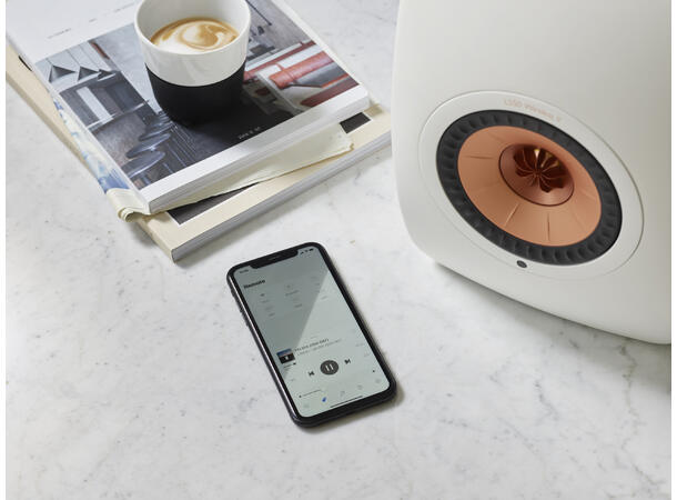 KEF LS50 Wireless II Mineral White 