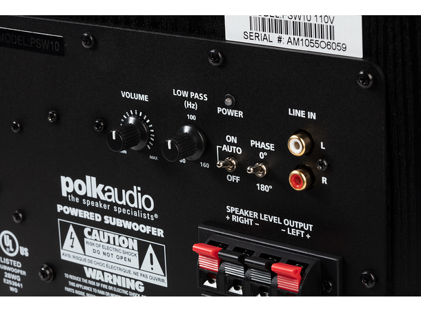 Polk PSW 10e Subwoofer 