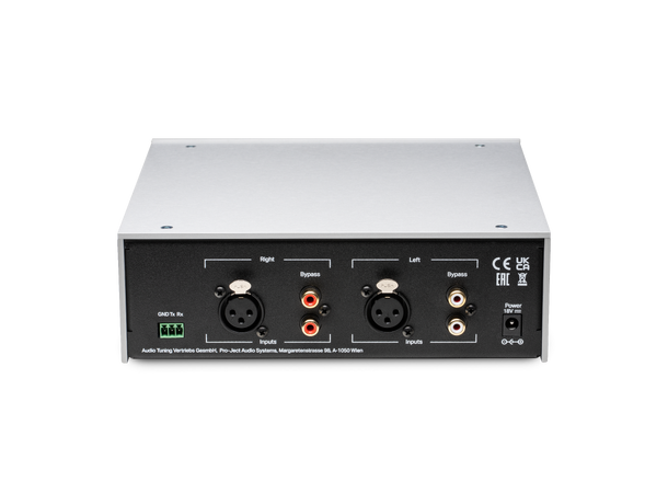 Pro-Ject Head Box DS3 B - sølv Fullbalansert hodetelefonforsterker 