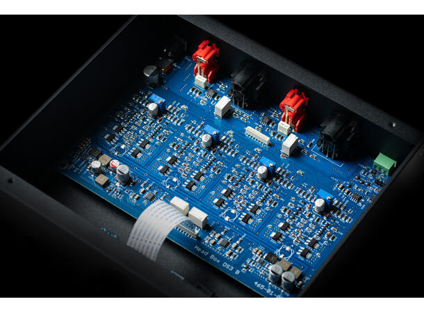 Pro-Ject Head Box DS3 B - sølv Fullbalansert hodetelefonforsterker 