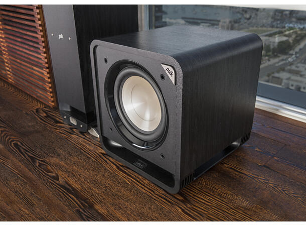 Polk HTS 10 Sort Aktiv Subwoofer 