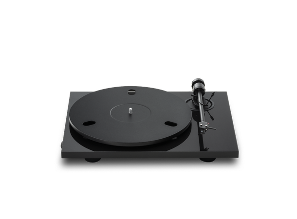 Pro-Ject E1.2 Phono - sort piano Platespiller med innebygd  RIAA-trinn 