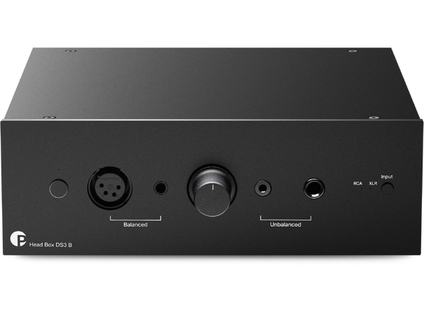 Pro-Ject Head Box DS3 B - sort Fullbalansert hodetelefonforsterker 