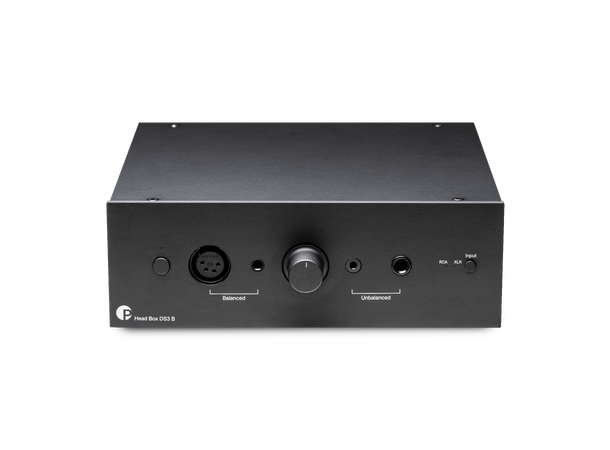 Pro-Ject Head Box DS3 B - sort Fullbalansert hodetelefonforsterker 