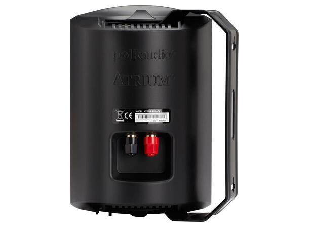Polk Atrium 4 Sort Utendørshøyttaler 