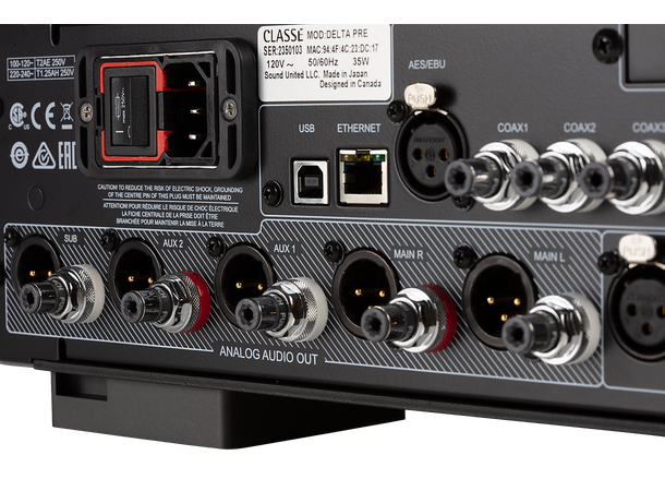 Classé Delta PRE MkII Forforsterker med DAC 
