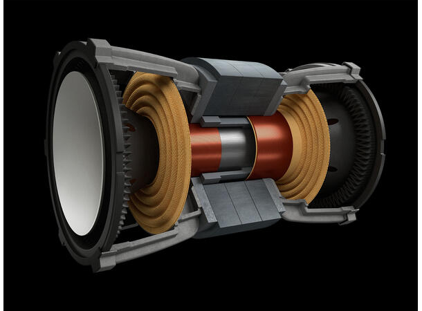 KEF KC62 - Sort Kompakt Subwoofer 