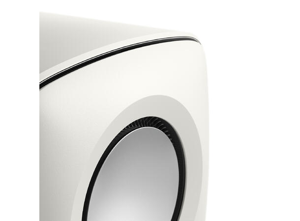 KEF KC62 - Hvit Kompakt Subwoofer 