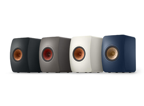 KEF LS50 Meta - Mineral Hvit Stativhøyttaler 