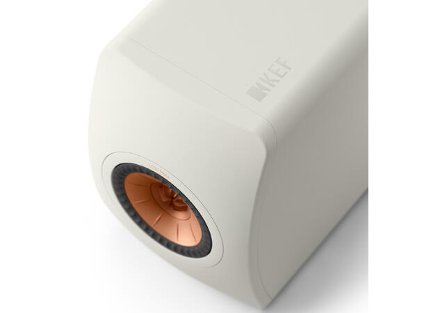 KEF LS50 Meta - Mineral Hvit Stativhøyttaler 