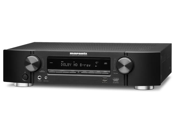 Marantz NR1510 Sort 5.2Ch 8K AV Receiver med HEOS 