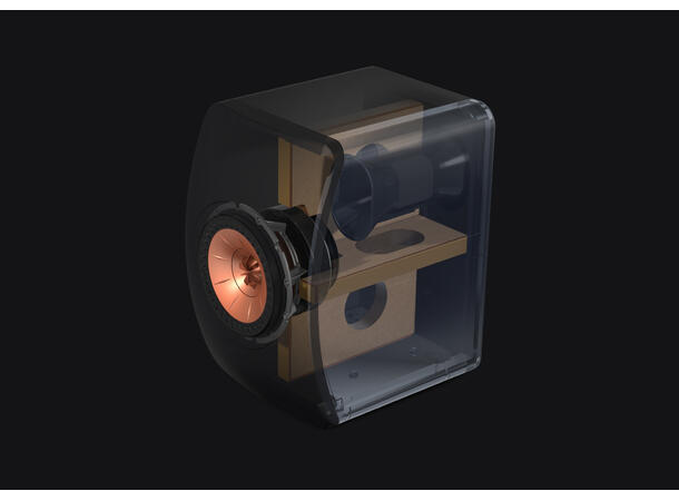 KEF LS50 Meta - Karbon Sort Stativhøyttaler 