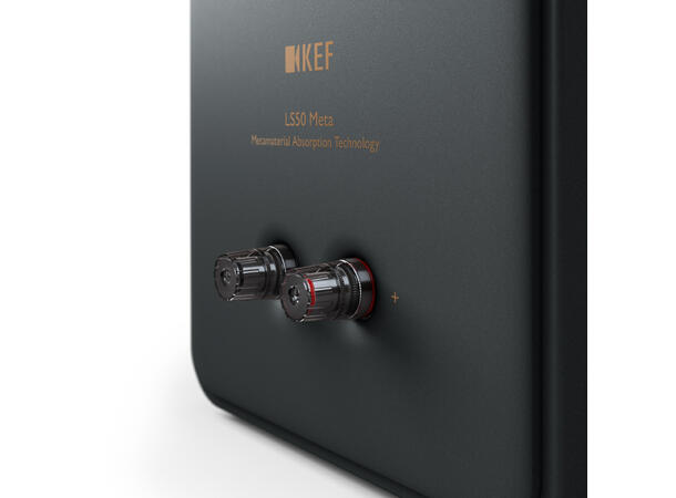 KEF LS50 Meta - Karbon Sort Stativhøyttaler 