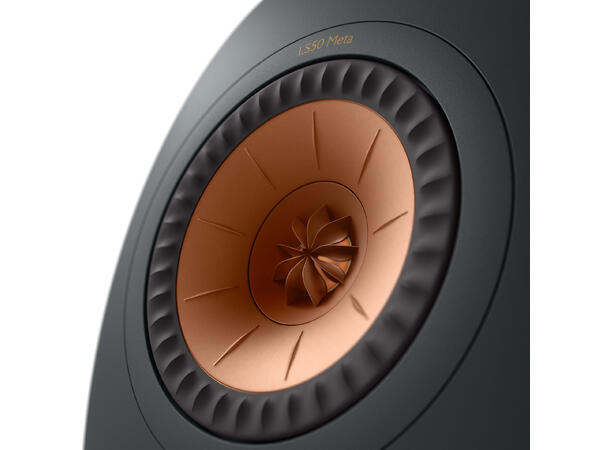 KEF LS50 Meta - Karbon Sort Stativhøyttaler 