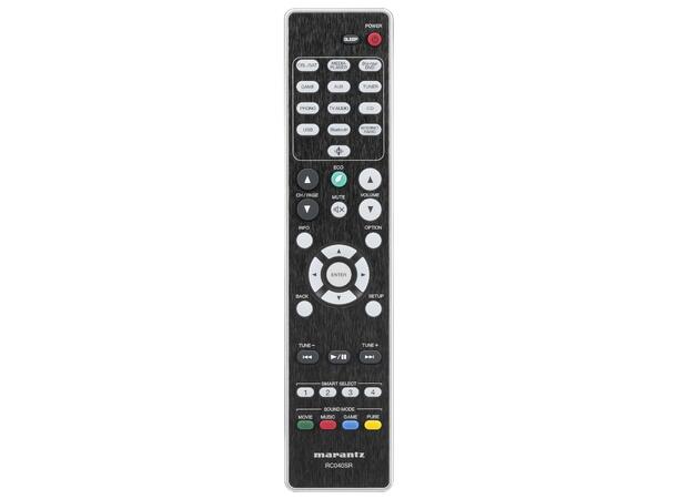 Marantz NR1510 Sølvgull 5.2Ch 8K AV Receiver med HEOS 