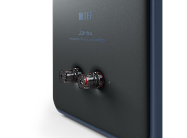 KEF LS50 Meta - Kongeblå Stativhøyttaler 