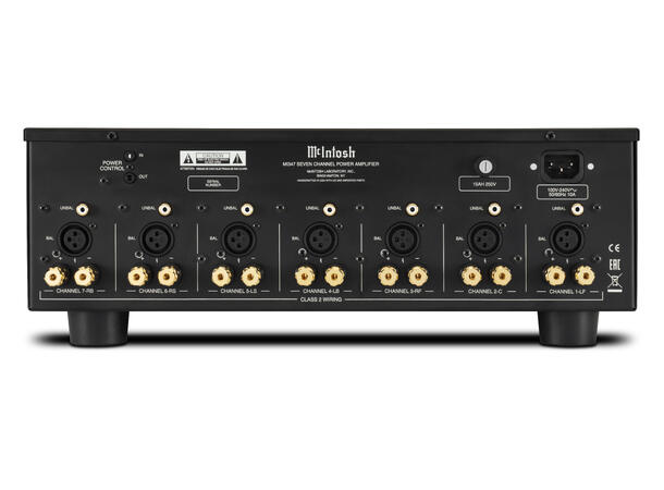 McIntosh MI347 7 kanas digital Effektforsterker 