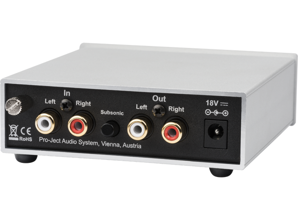 Pro-Ject Phono Box S2 - sort RIAA-trinn - MM/MC 