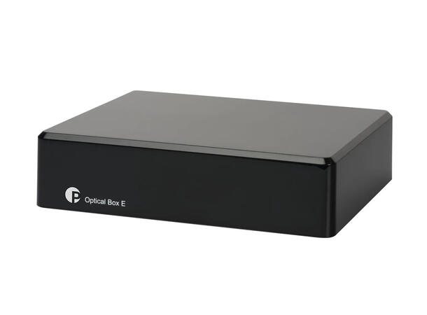 Pro-Ject Optical Box E Phono - sort RIAA-trinn med A/D-konverter - MM 