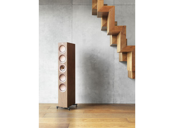 KEF R11 Valnøtt Gulvstående høyttaler 