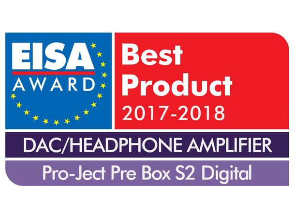 Pro-Ject Pre Box S2 Digital - Sort Mini Forforsterker med DAC 